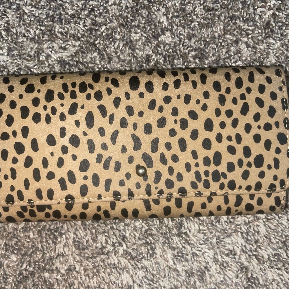 Leopard Print Wallet
